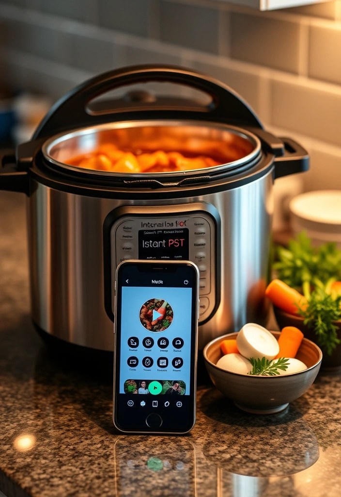 16 Smart Kitchen Gadgets That Will Make Cooking Feel Like a Breeze! - 1. Smart Instant Pot