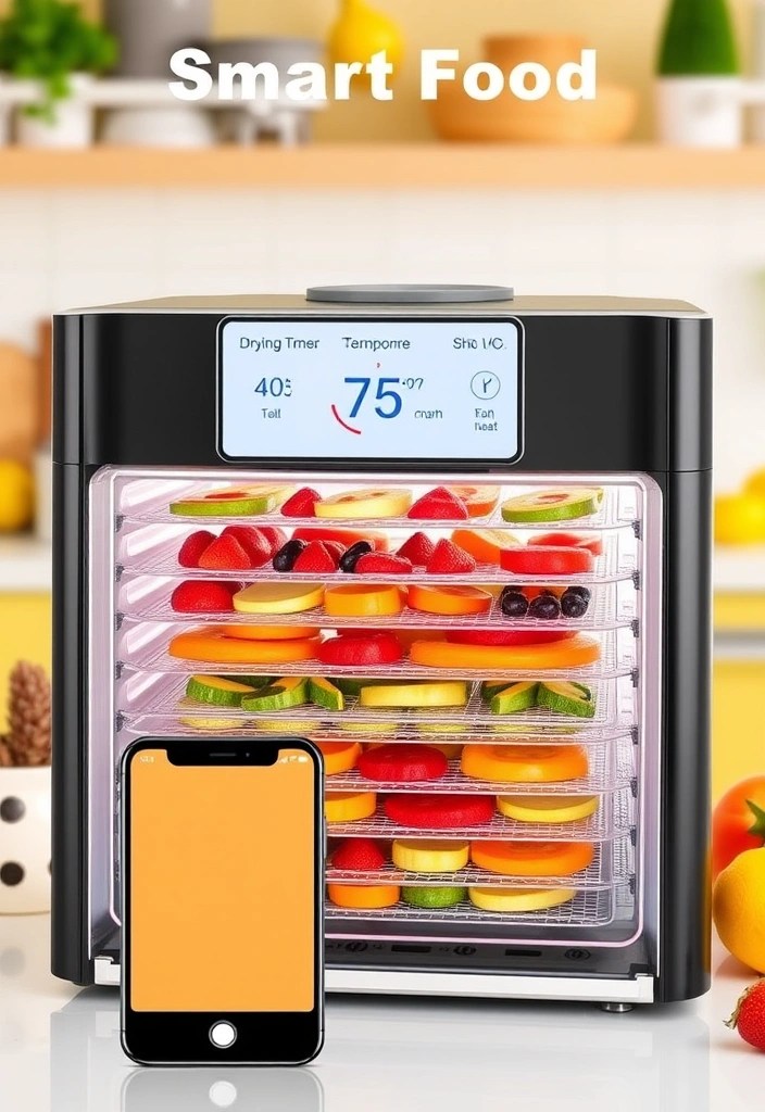 16 Smart Kitchen Gadgets That Will Make Cooking Feel Like a Breeze! - 14. Smart Food Dehydrator