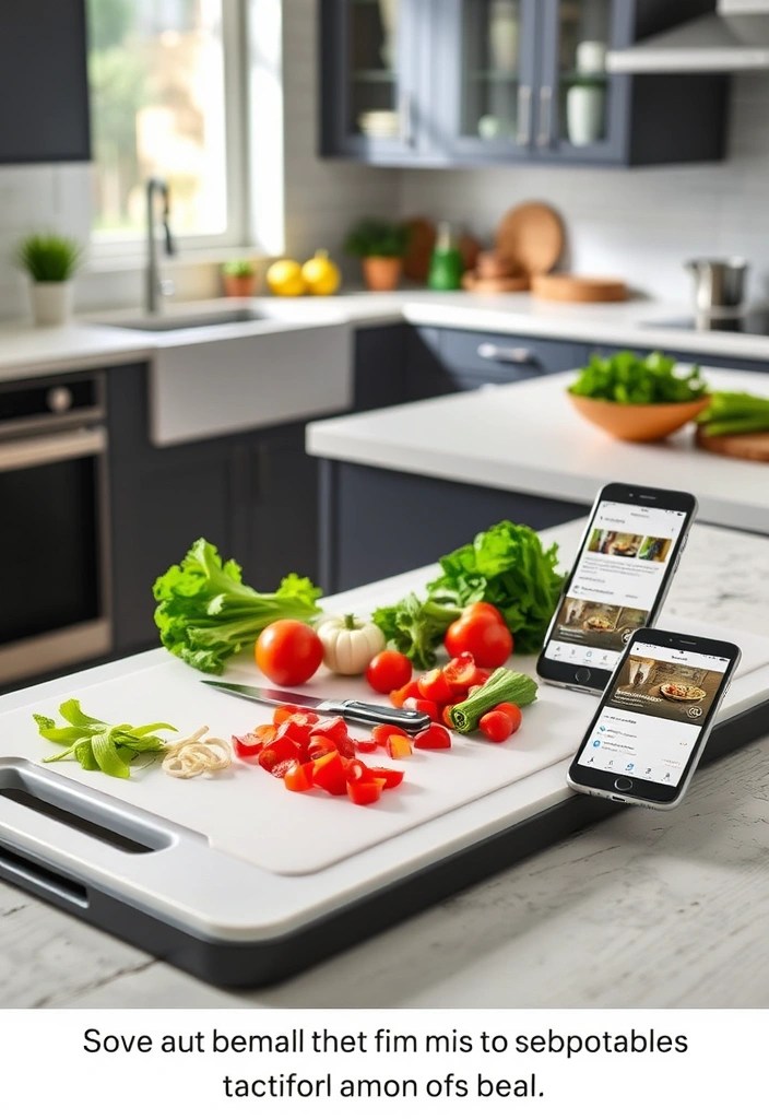 16 Smart Kitchen Gadgets That Will Make Cooking Feel Like a Breeze! - 15. Smart Cutting Board