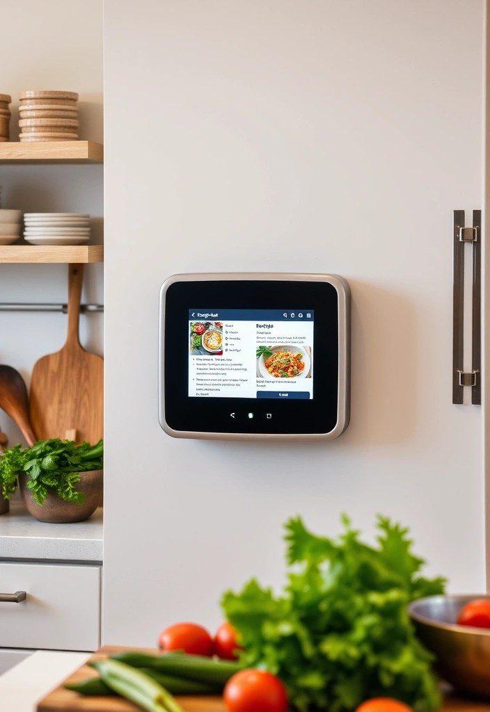 16 Smart Kitchen Gadgets That Will Make Cooking Feel Like a Breeze! - 16. Smart Recipe Hub