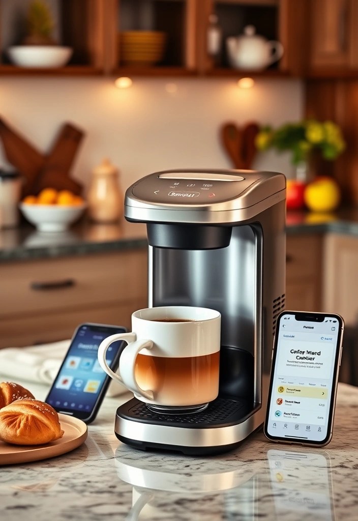 16 Smart Kitchen Gadgets That Will Make Cooking Feel Like a Breeze! - 4. Smart Coffee Maker