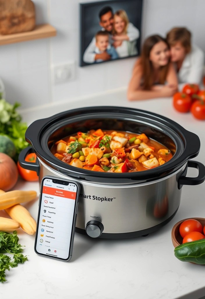 16 Smart Kitchen Gadgets That Will Make Cooking Feel Like a Breeze! - 9. Smart Slow Cooker